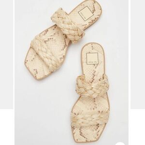 Evereve Dolce Vita Indy Braided‎ Sandal Raffia 6